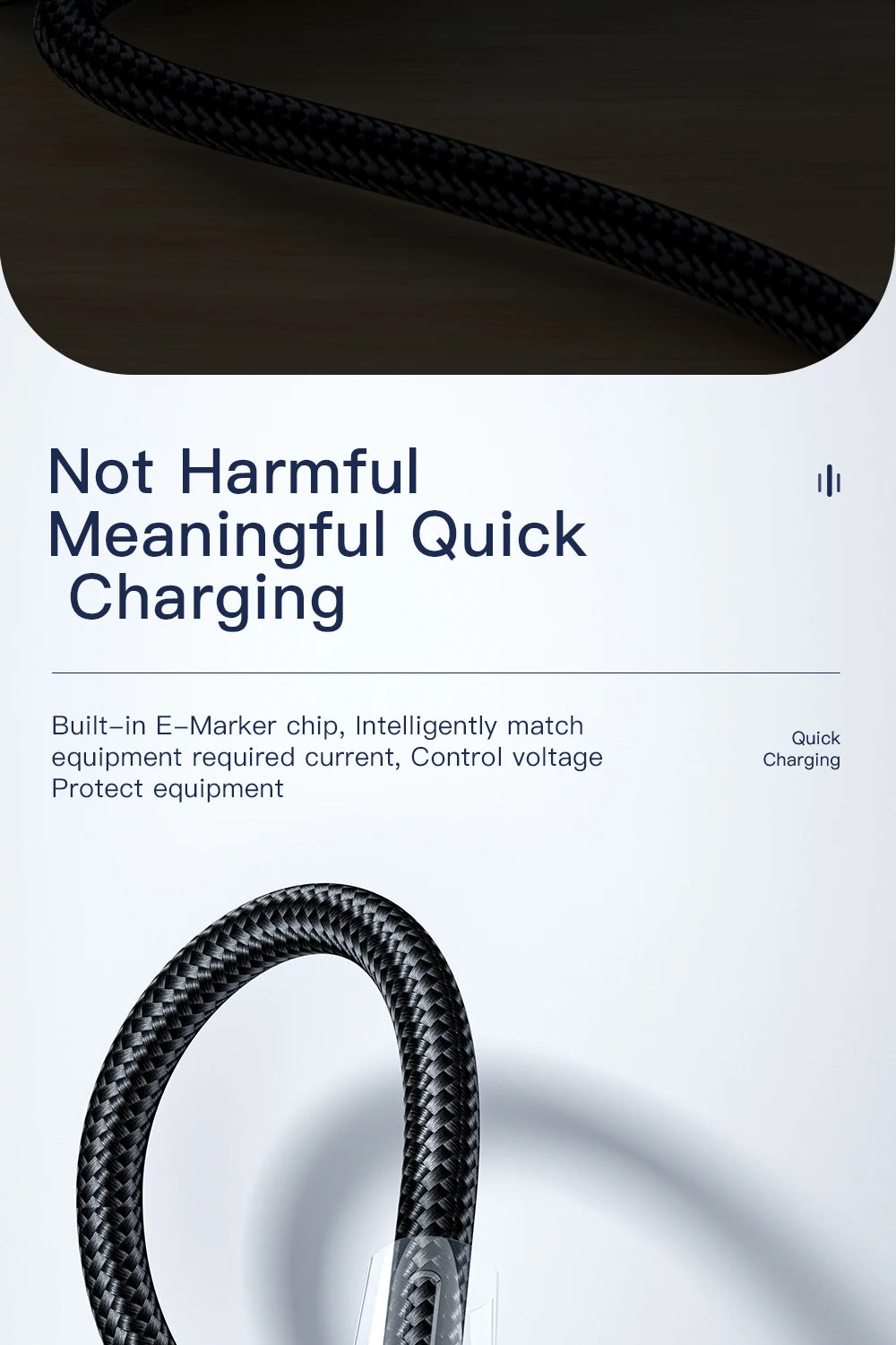 Essager 100W USB-C Cable – 90° Fast Charging & Data Wire