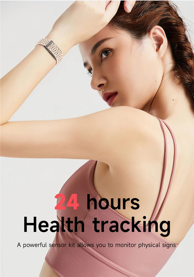 Smart Watch – Fitness Tracker with Heart Rate & BP Monitor