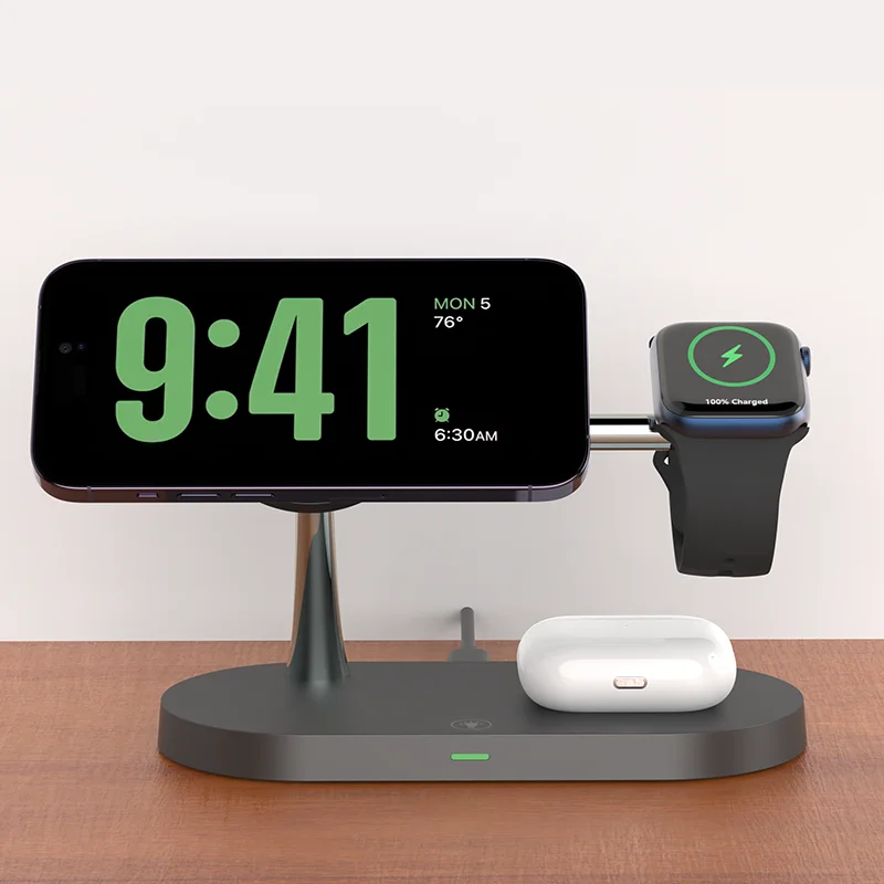 3-in-1 Wireless Charger – Fast Charging for Apple Devices