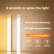 Wireless Rechargeable LED Motion Cabinet Light – Minimal Under-Shelf Lighting