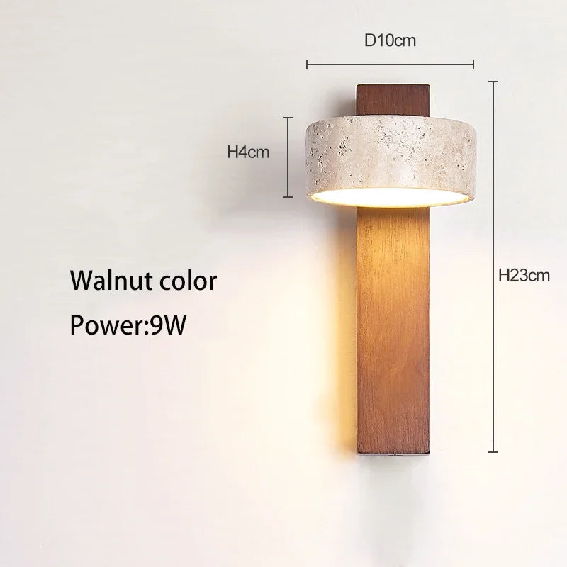 Bedside Wall Lamp – Pull Switch, Soft Down Lighting