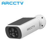 ARCCTV 2K Solar-Powered Wi-Fi Security Camera – Night Vision + Flash Alarm