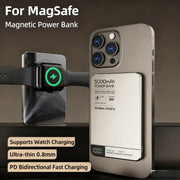 Magnetic Wireless Power Bank – Fast Charging for Magsafe iPhone