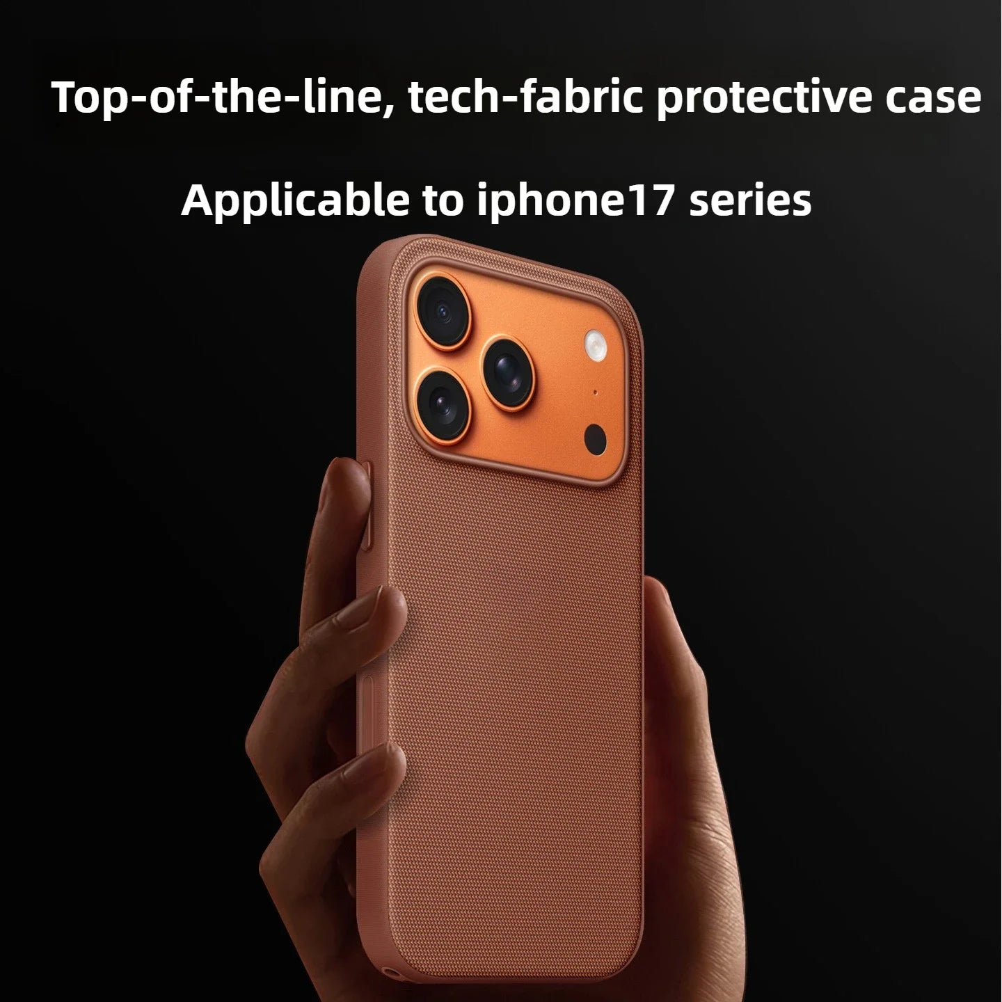 iPhone Woven Protective Case – Official Magnetic Cover for iPhone 17-13 Pro Max