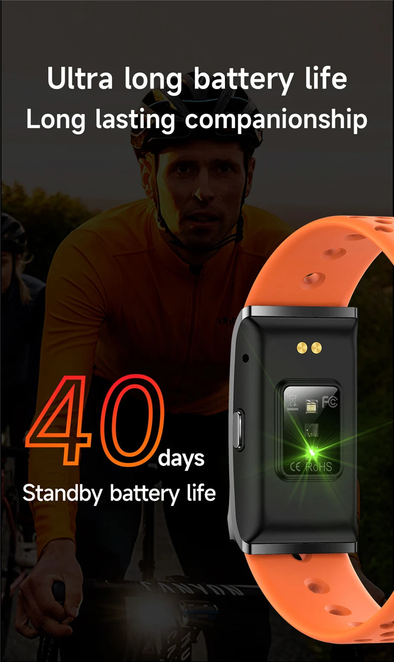 Smart Watch – Fitness Tracker with Heart Rate & BP Monitor
