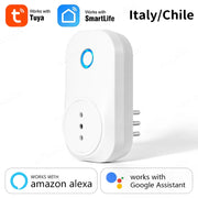 Tuya Smart WiFi Plug 16A with Power Monitoring – Alexa & Google