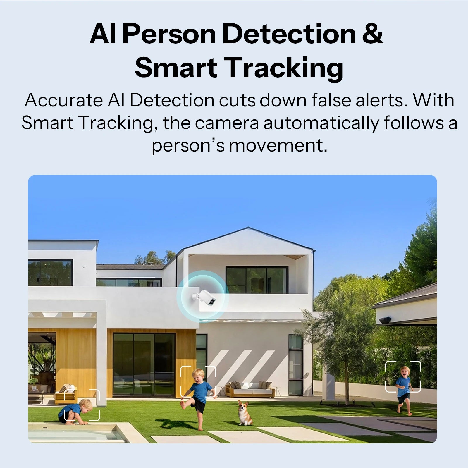 SONOFF Smart Outdoor Camera – 2K HD, AI Detection, Night Vision, IP65
