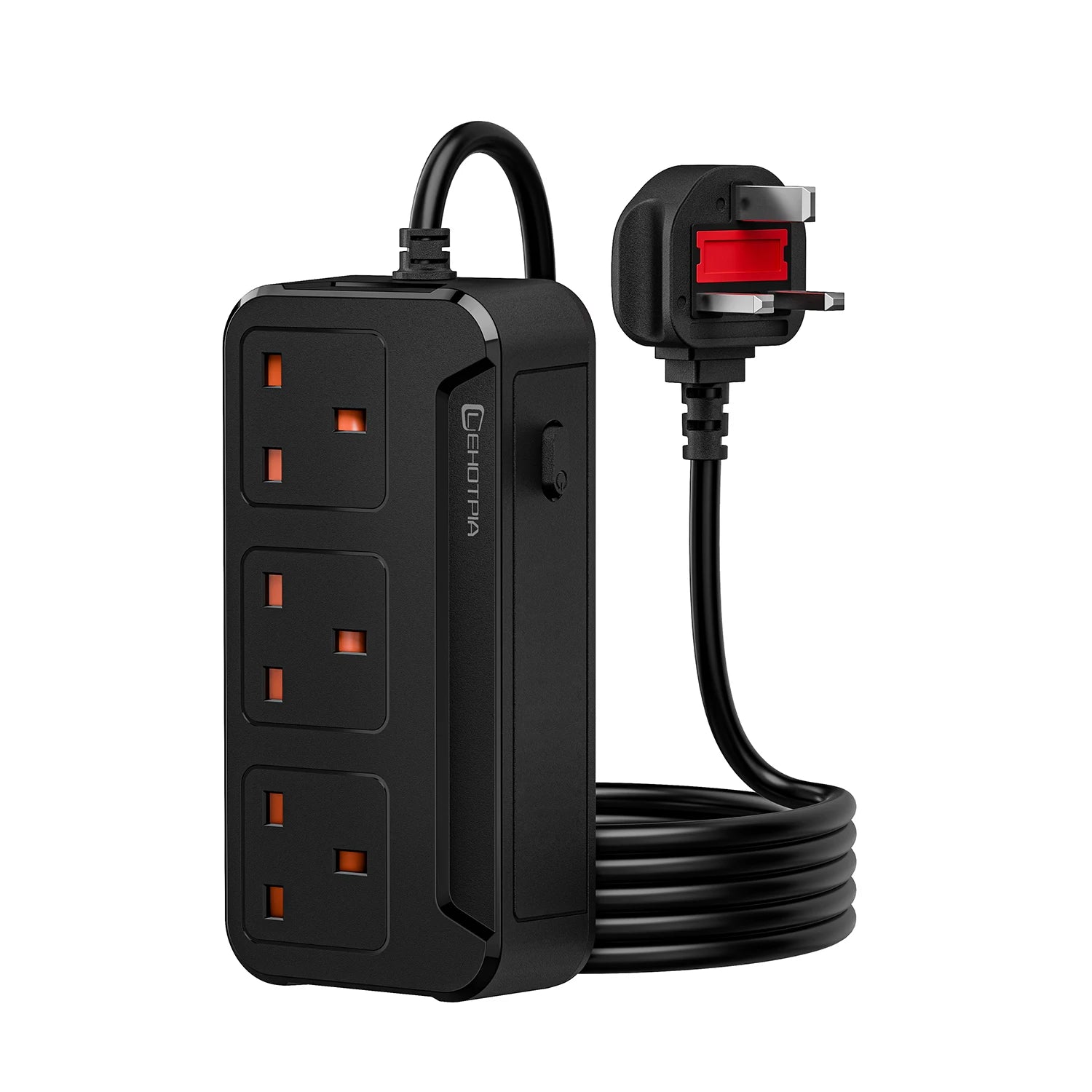 UK Power Strip with USB-C Fast Charging
