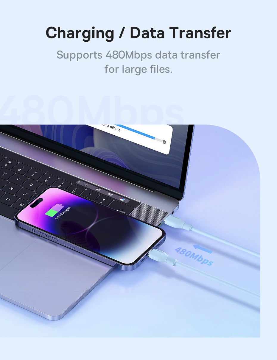 Baseus 20W USB-C Cable for iPhone & iPad
