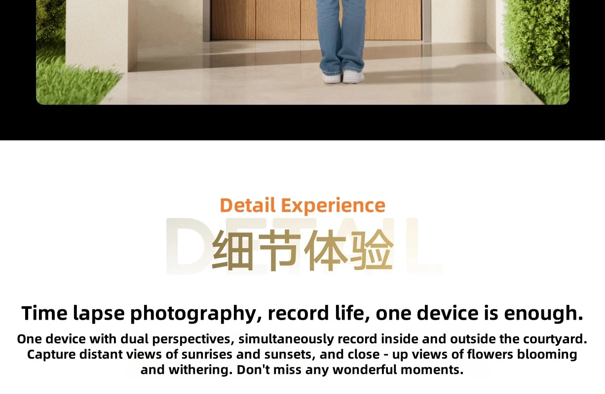Xiaomi Outdoor Camera 4 – Dual Lens, 5MP 3K HD, Panoramic Tracking, IP66