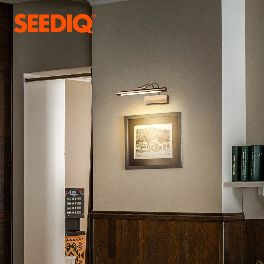 Black Copper LED Wall Sconce – 8W Wall Light