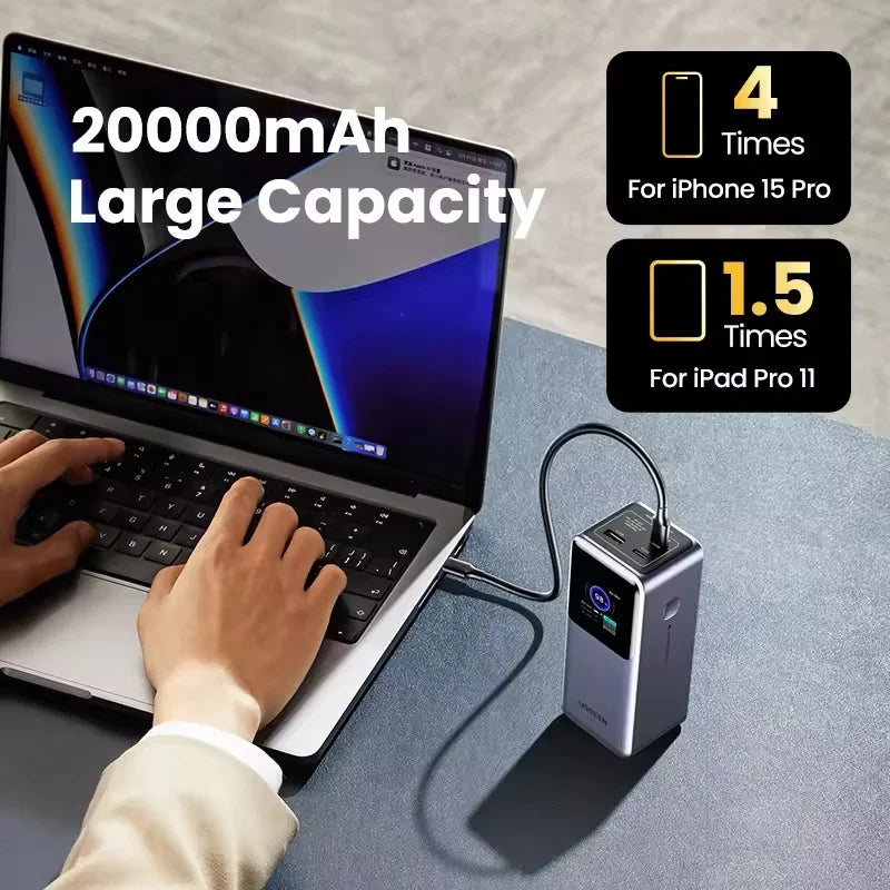UGREEN Nexode 130W Portable Power Bank 20000mAh