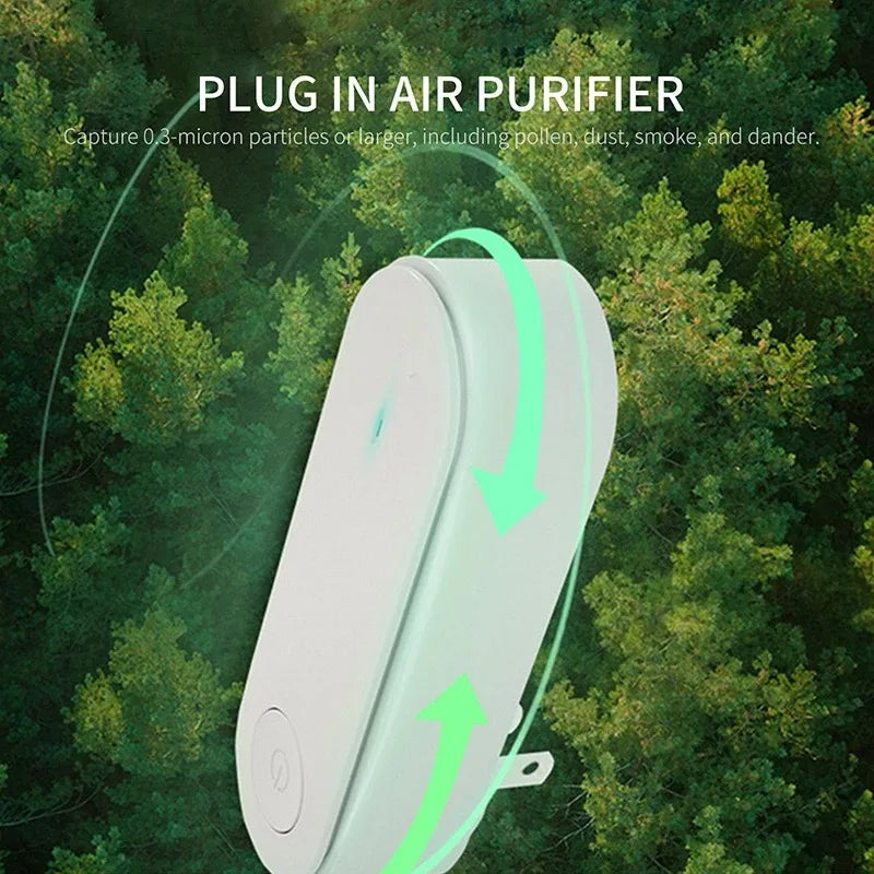 Portable Anion Air Cleaner – Compact Smoke & Odor Freshener