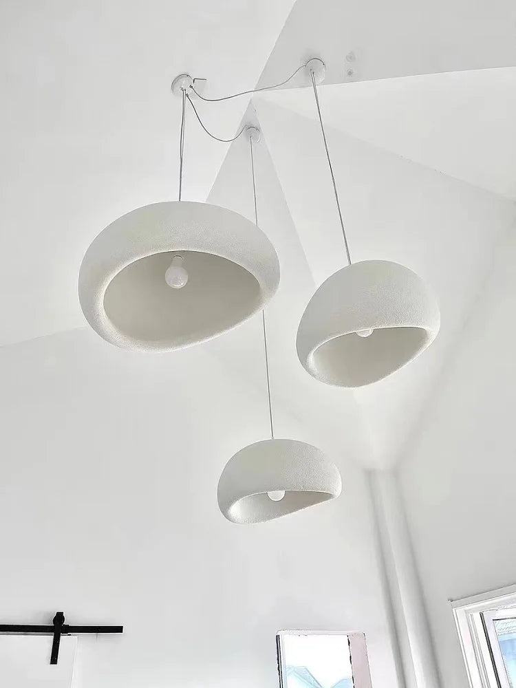 Nordic Wabi Sabi LED Pendant – Modern Ceiling Light for Home