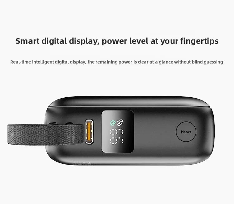 66W 100000mAh Power Bank Fast Charging PD 22W Portable Mini PowerBank for iPhone 17 16 15 Xiaomi External Battery Charger
