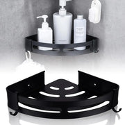 No-Drill Bathroom Shelf – Wall Corner Organizer for Shower & Storage