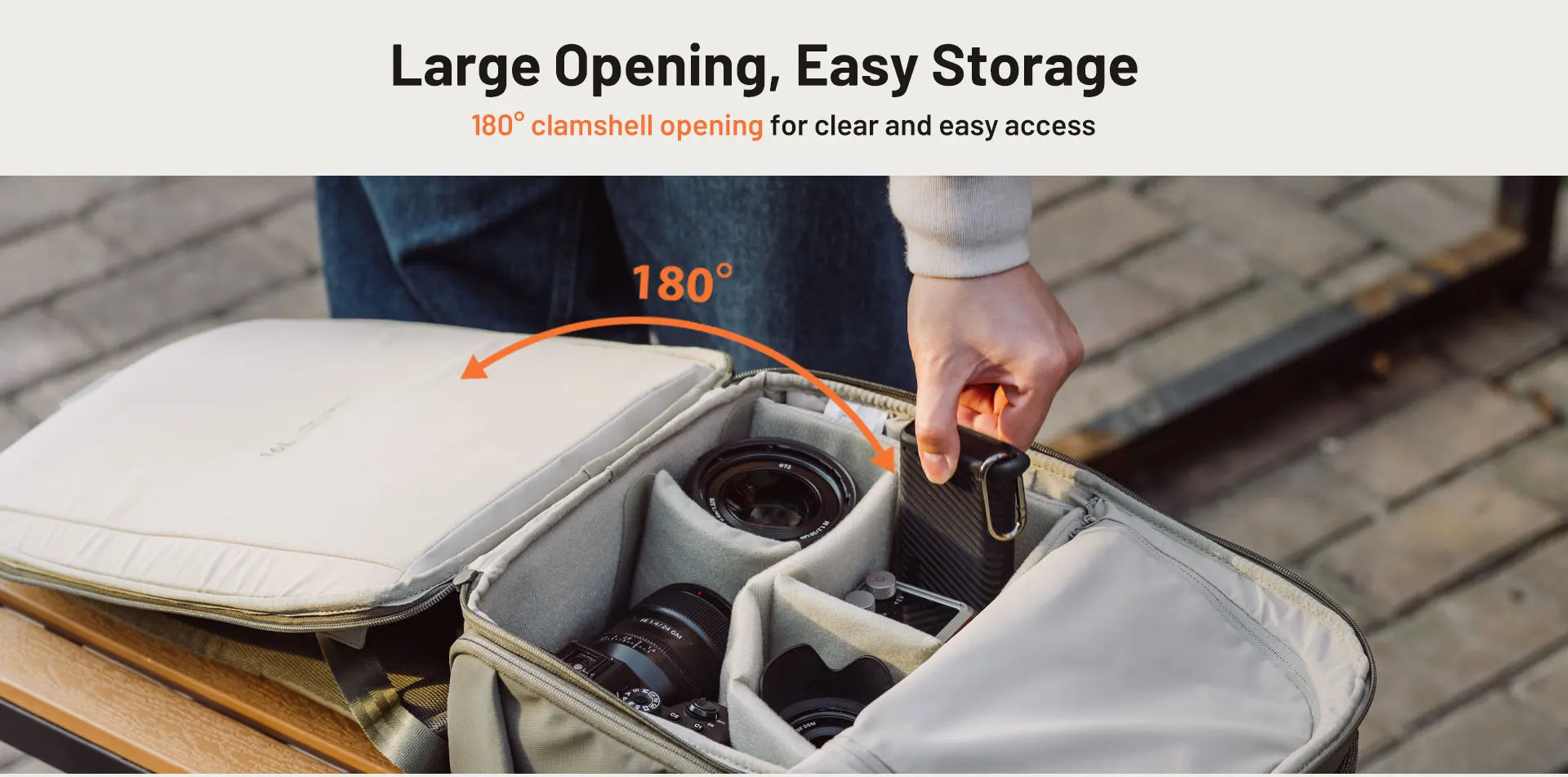 PGYTECH OneGo Lite Backpack – Camera & Drone Bag for Photography Gear
