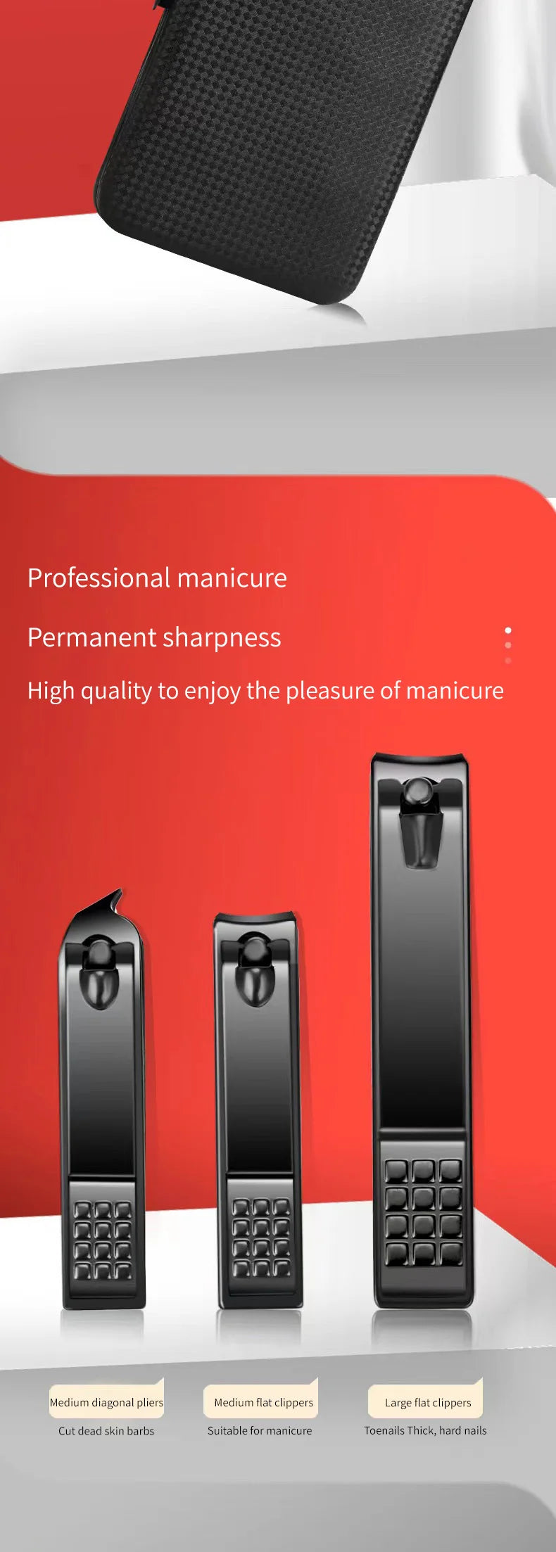 Professional Nail Clipper & Manicure Set – Complete Grooming Kit