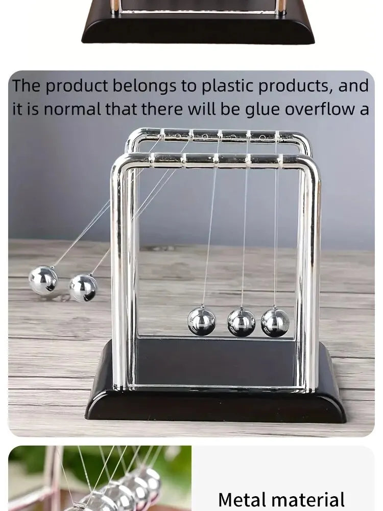 Newton’s Cradle – Desktop Physics Toy & Stress Relief