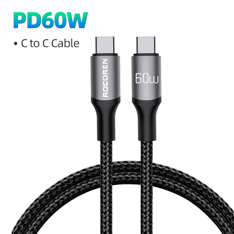 USB-C to USB-C 240W Cable – 2m PD 3.1 Fast Charger