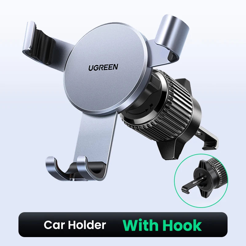 UGREEN Auto Car Phone Stand – Gravity Mount for iPhone & Smartphones