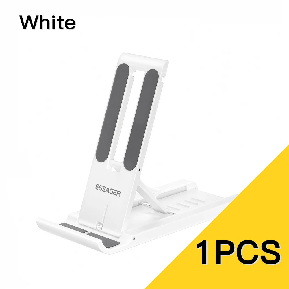Essager Universal Desktop Mobile Phone Holder Stand For iphone14 13 Pro Max iPad Xiaomi Foldable Desk Bracket Portable Stand New