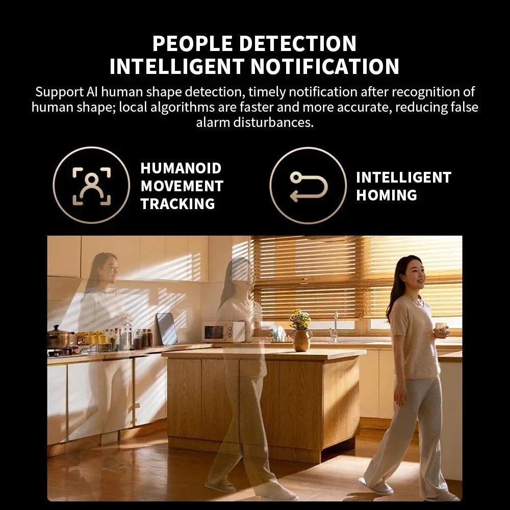 Xiaomi Smart Camera C700 8MP 4K Ultra HD Indoor WiFi 6 AI Human Detection Baby Cry Alert 2-WayTalk Night Vision Mi Home Security