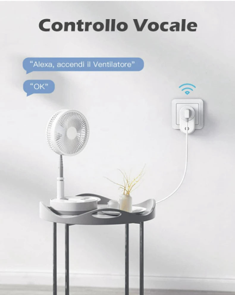 Tuya Smart WiFi Plug 16A with Power Monitoring – Alexa & Google