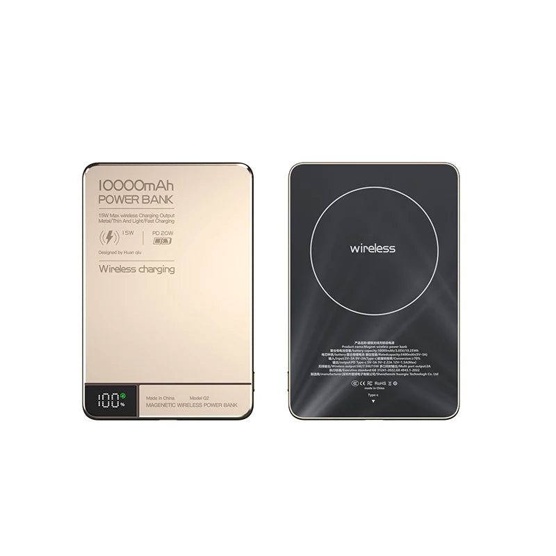 Magnetic Wireless Power Bank – Fast Charging for Magsafe iPhone