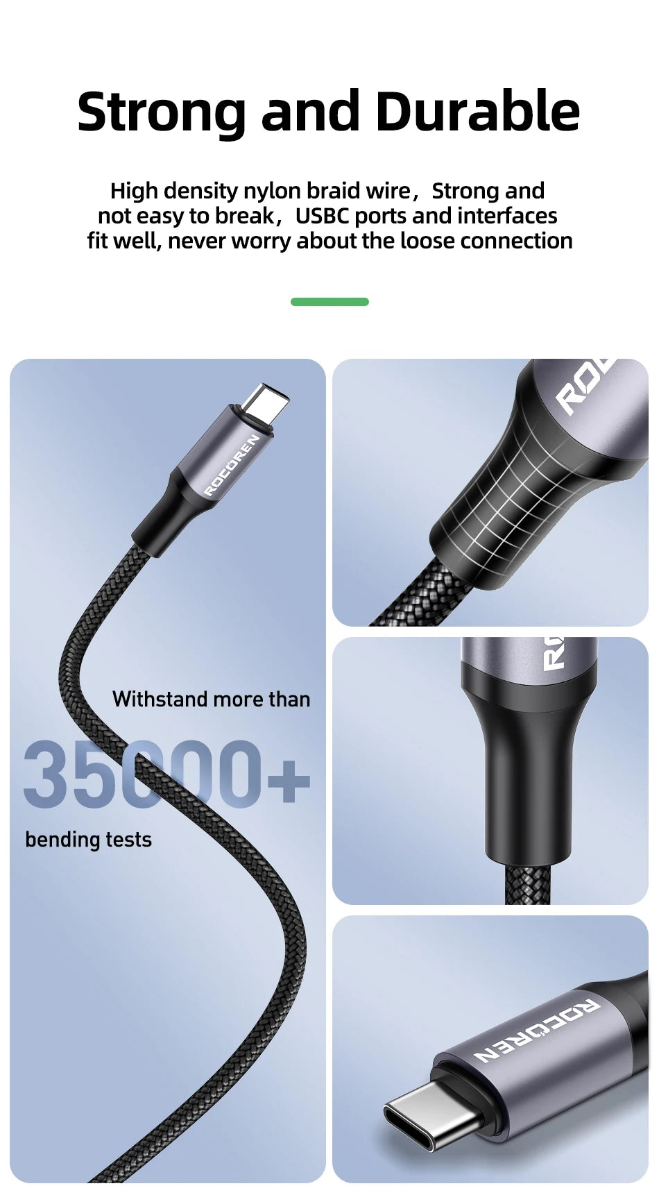 USB-C to USB-C 240W Cable – 2m PD 3.1 Fast Charger
