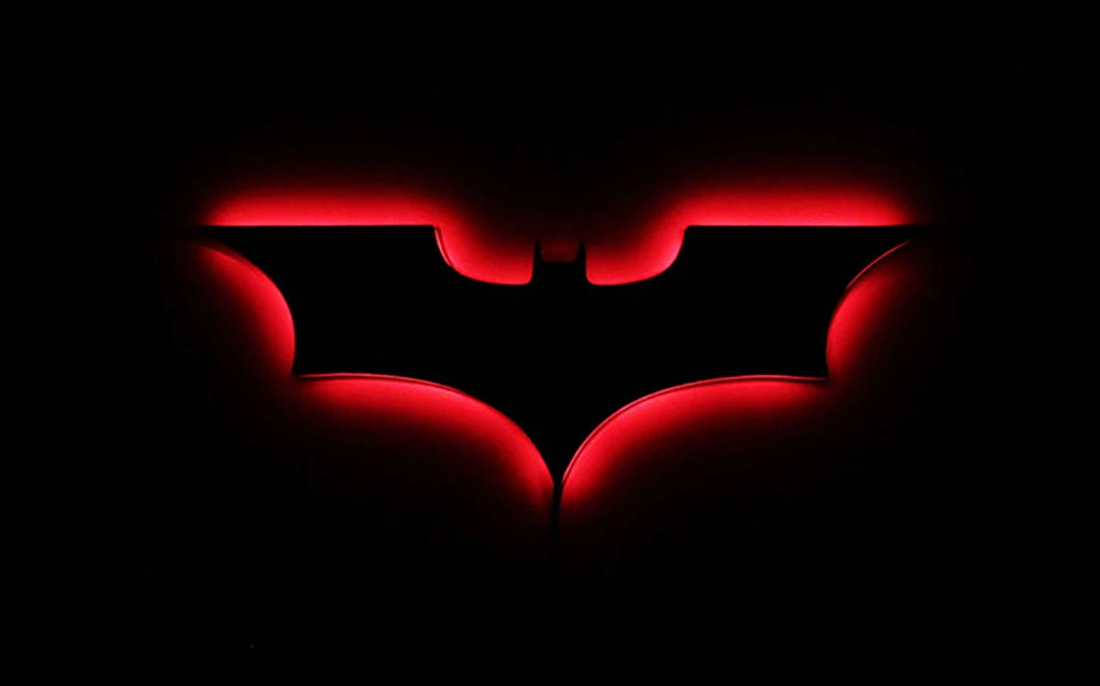 3D Bat Wall Lamp – RGB LED, Remote Control