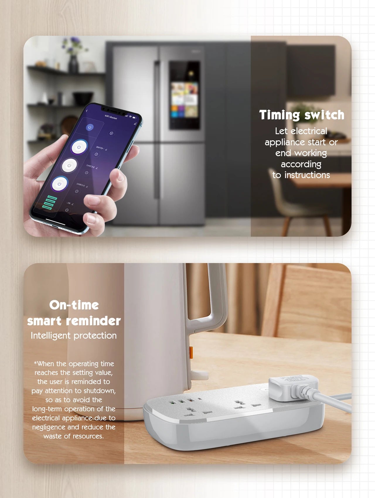 LDNIO WiFi Smart Power Strip – USB PD Ports & Remote Control