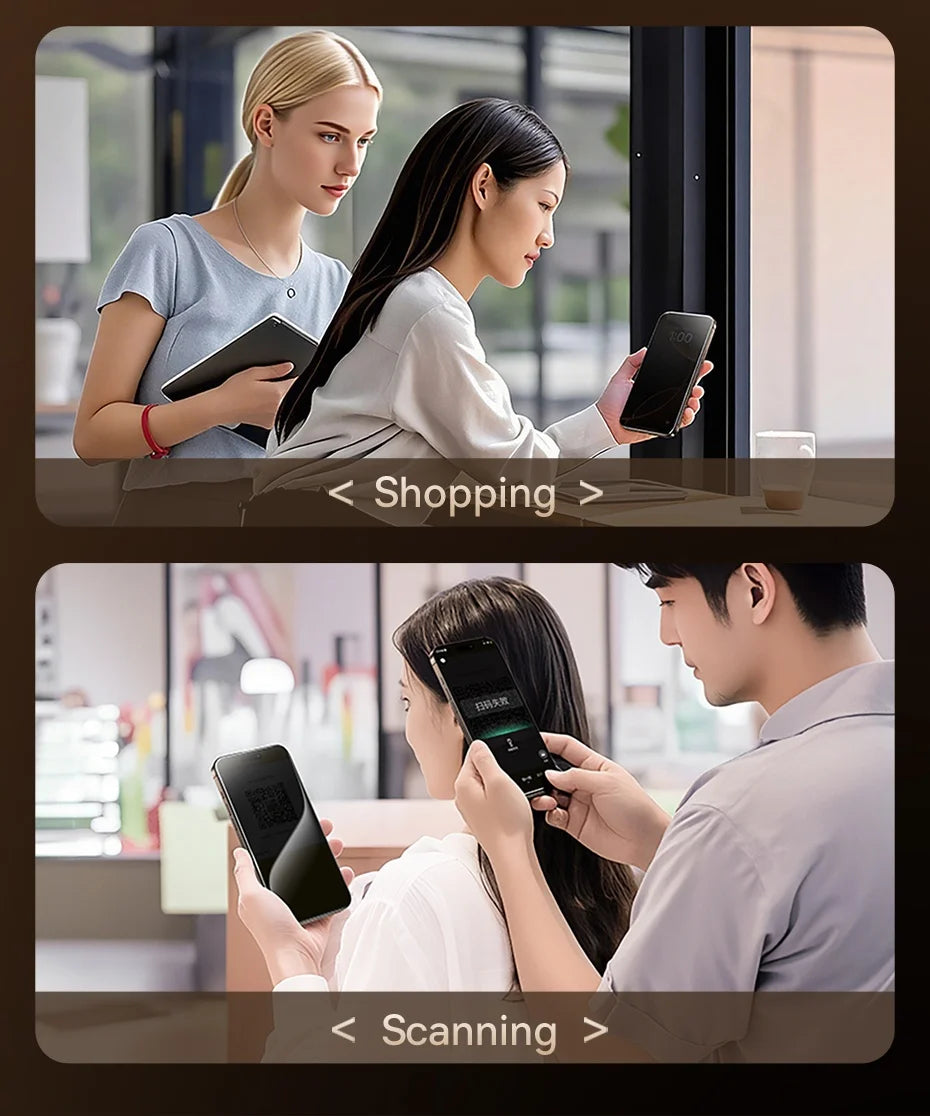 Baseus 0.4mm Corning Tempered Glass for iPhone 17 16 15 14 13 Pro Max Plus Screen Protector Anti-Peeping Auto Installation Film