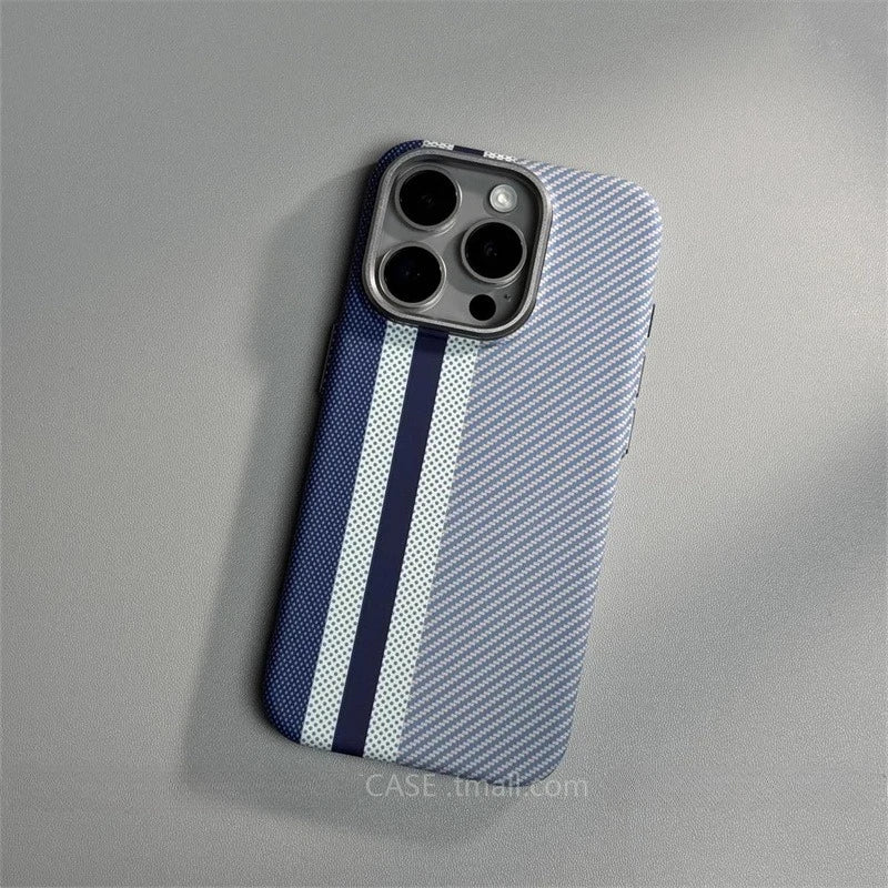 Carbon Fiber MagSafe iPhone Case – Hard Protective Cover