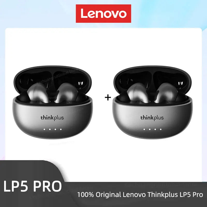 Lenovo LP5 Pro Wireless Earbuds – Bluetooth 5.4, HiFi Stereo Sound & Gaming Mode
