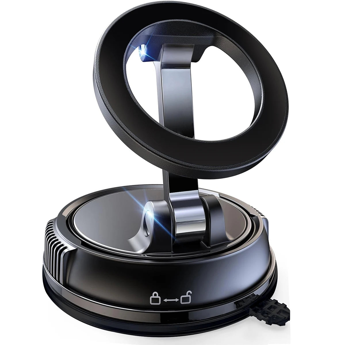 Foldable Magnetic Phone Holder – 360° Rotation