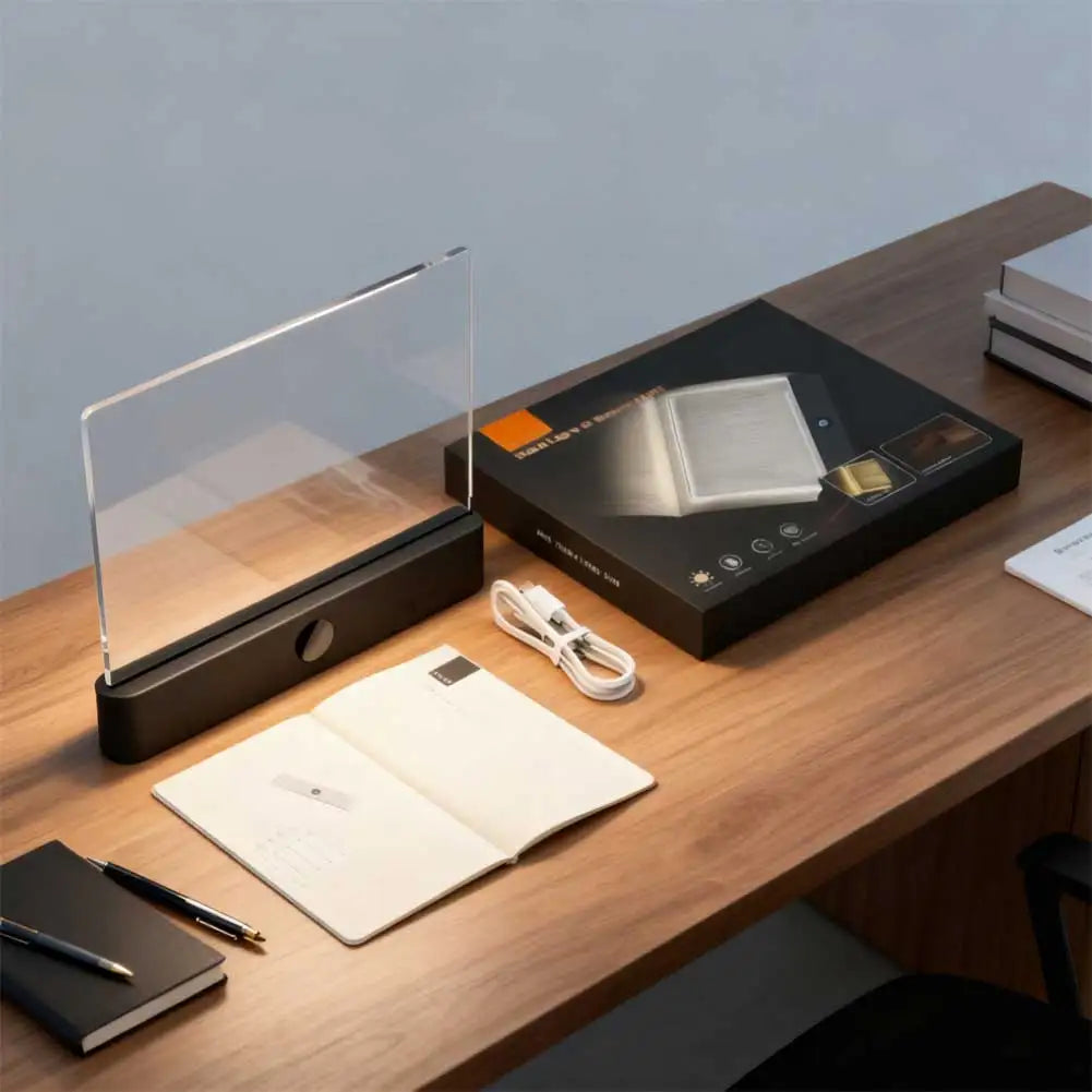 Rechargeable LED Book Lamp – Smart Night Light for Students