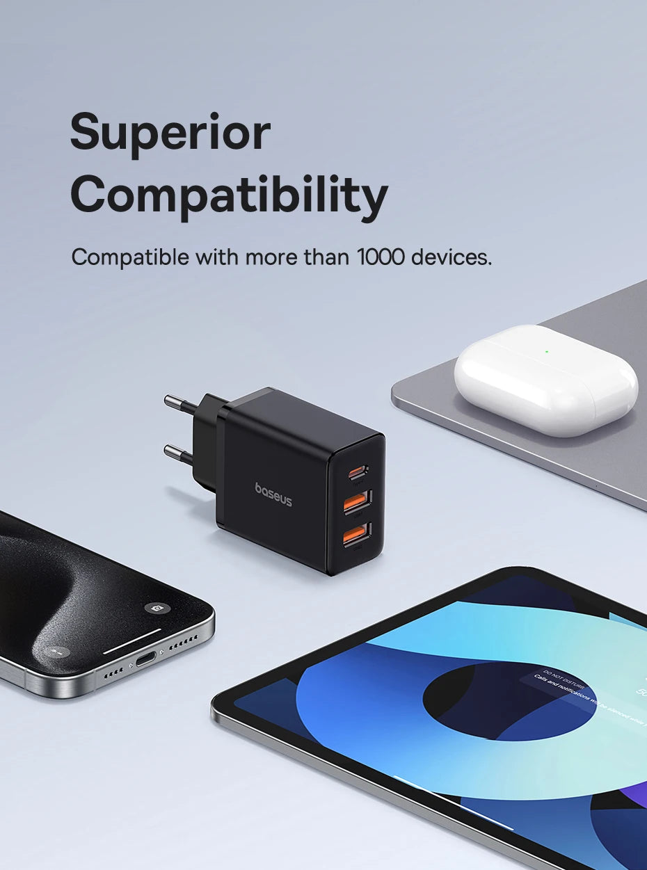 Baseus 30W USB-C Fast Charger – PD3.0