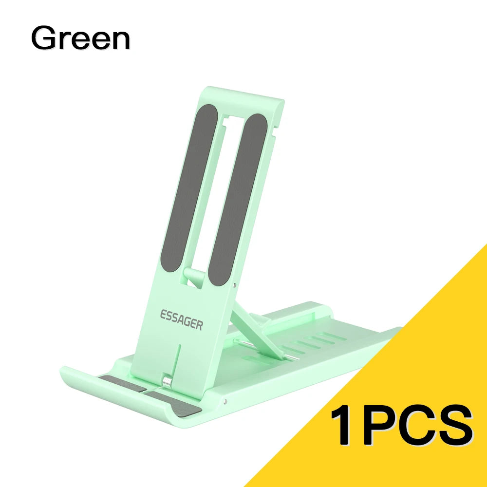 Essager Universal Desktop Mobile Phone Holder Stand For iphone14 13 Pro Max iPad Xiaomi Foldable Desk Bracket Portable Stand New
